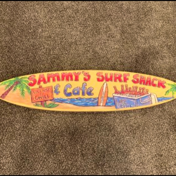 Art Wood Beach Painting Poshmark